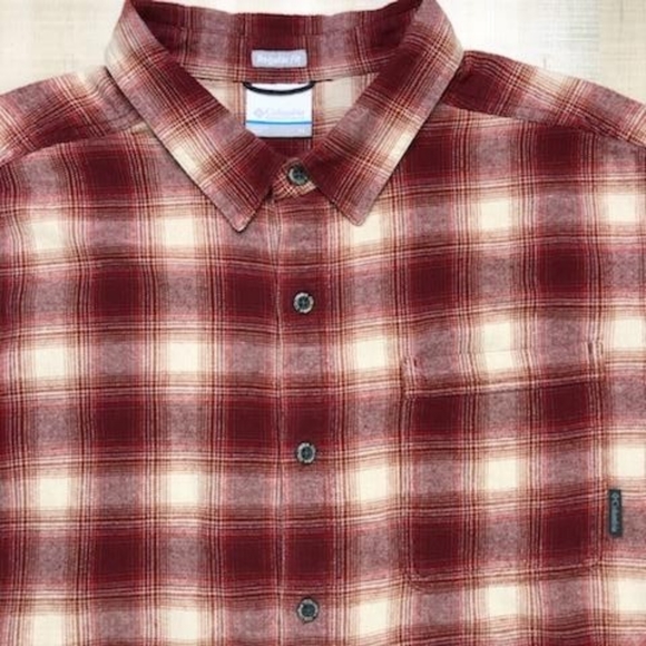 Columbia Button Flannel Shirt Size XL - Picture 2 of 8